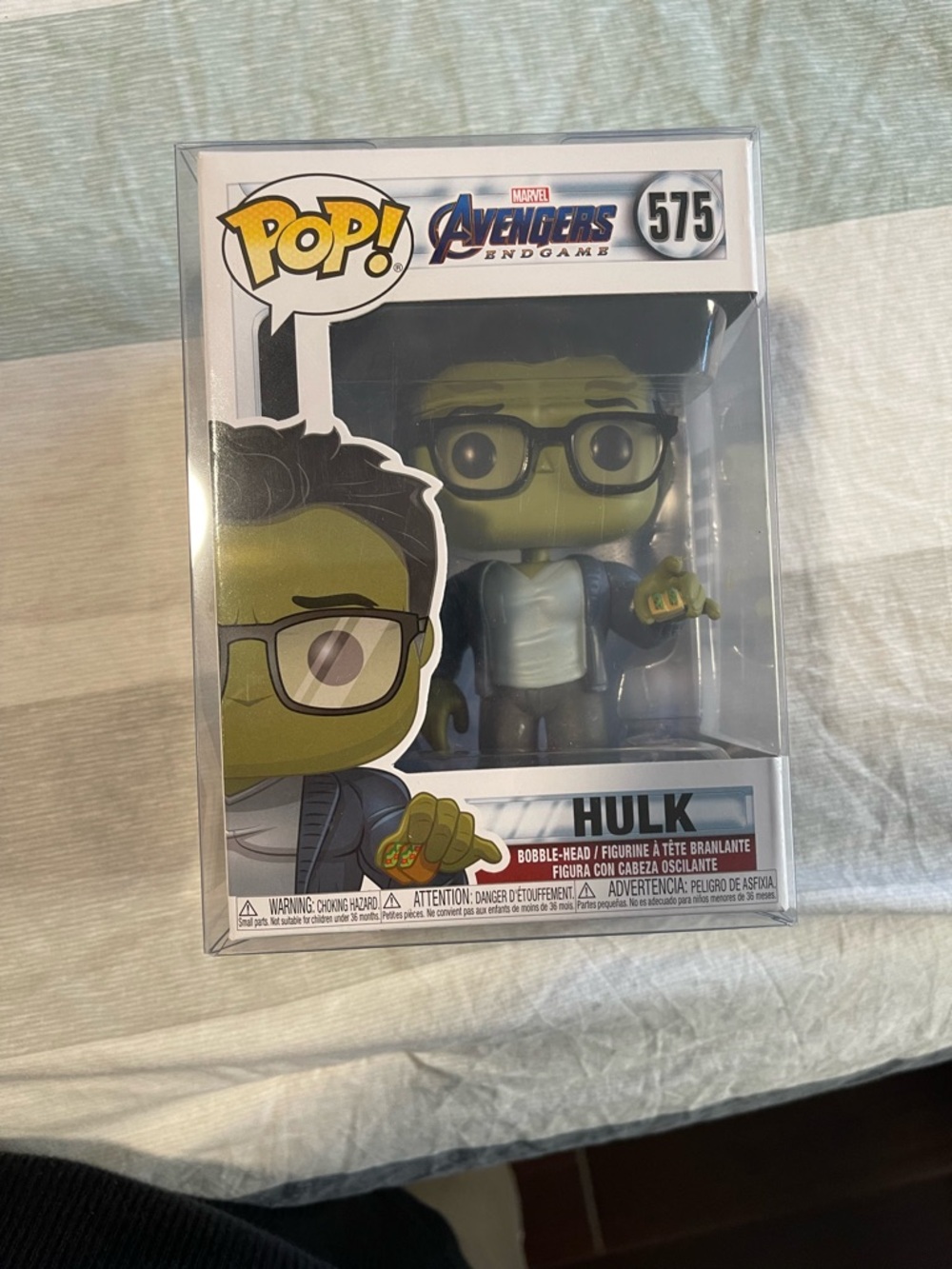 Marvel Hulk Pop! Vinyl Figure - Green, Black